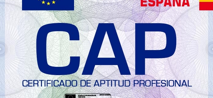 ACTUALIZACIÓN DEL CERTIFICADO DE APTITUD PROFESIONAL (CAP) - Guiral